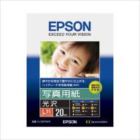 EPSON エプソン 写真用紙 光沢 L判/20枚 KL20PSKR(2189063) | e-zoa