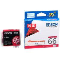 EPSON エプソン インクカートリッジ ICR66 レッド ICR66(2275507) | e-zoa