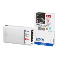 EPSON エプソン EPSON 純正インクカートリッジ ICBK92L ブラック 大容量 ICBK92L(2358775) | e-zoa