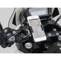 DAYTONA デイトナ バイク用 スマホホルダー クイック iPhoneXs/X/8/SE2 第二世代 対応 IH-100D 79351(2341994) | e-zoa