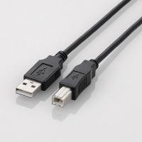 ELECOM エレコム USB2.0ケーブル1.5mブラック U2CBN15BK(2369520) | e-zoa