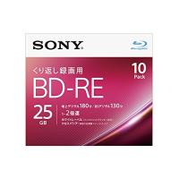 SONY ソニー BD-RE 2倍速 10枚 プリンタブル/Pケース 10BNE1VJPS2(2432940) | e-zoa