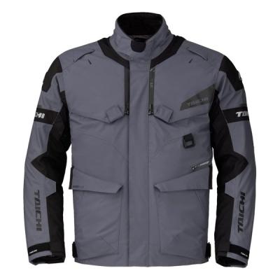 TAICHI バイクジャケット サイズL RS TAICH バイクジャケット グレー×ブラック プロテクター
