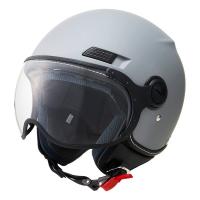 MARUSHIN マルシン バイクヘルメット パイロットジェット SAFIT マットグレー Mサイズ 4341509 MS-340(2569830) | e-zoa
