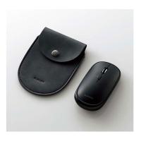 ELECOM エレコム 充電式 Bluetooth4.2薄型マウス“Slint”4ボタン 充電式 収納ポーチ付き ブラック M-TM15BBBK(2569770) | e-zoa