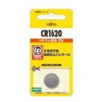 Fujitsu 富士通 フジツウ リチウムコインCR1620 リチウムコイン電池3V 1個パック CR1620C B N(2569421) | e-zoa