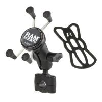 RAM MOUNTS ラムマウント XグリップS＆バーマウントベースMセット ショートアーム RAM-B-408-75-1-A-UN7U P079-9794(2575961) | e-zoa