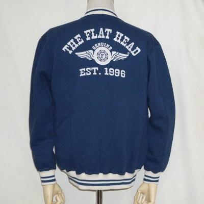 THE FLAT HEAD スウェット ジップジャケット 日本製 38 グレー fn-swp-213_4.jpg