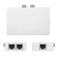 cablecc Cblecc UTP STP 2イン1出力 2ポート RJ45 LAN CAT ネットワークスイッチ セレクター 内部外部ネットワーク | Earth Community