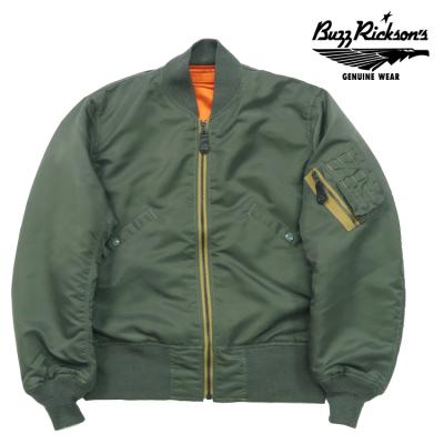 バズリクソンズ L-2B BR10553 セージ CROWN社ジッパー Mサイズ バズリクソンズ L-2B BR10553 セージ CROWN社ジッパー Mサイズ