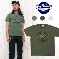 バズリクソンズ Buzz Rickson's SLUB YARN 半袖 プリント Tシャツ ステンシル風 FLIGHT TEST br77592 | EARTH MARKET