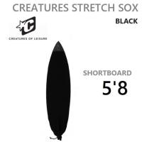 送料無料 CREATURES STRETCH SOX SHORT BOARD 5'８ クリエイチャー ニットケース ストレッチソックス ボードケース KNIT CASE サーフボード BLACK ブラック | EARTH Yahoo!ショップ