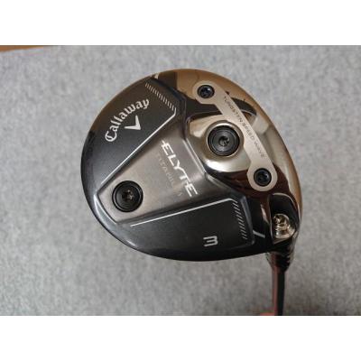 未使用ELYTE チタニウム 3W 15度 ヘッド 日本仕様 エリート チタン elyte titanium（フェアウェイウッド）｜クラブ（メンズ