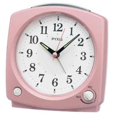 SEIKO 目覚まし時計（色：ピンク系）｜インテリア時計｜家具