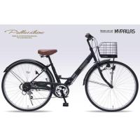 マイパラス(My pallas) 折りたたみ自転車 MC-507-BK(マットブラック) VALORE シティ26・6SP・肉厚チューブ | イーベスト