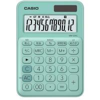 CASIO(カシオ) MW-C20C-GN(ミントグリーン) カラフル電卓 12桁 | イーベスト