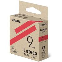 CASIO(カシオ) XB-9RD(赤) ラテコ 詰め替え用テープ 幅9mm | イーベスト