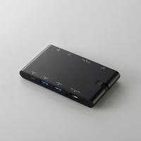 エレコム(ELECOM) DST-C05BK(ブラック) USB Type-C接続モバイルドッキングステーション | イーベスト