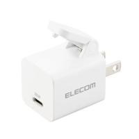 エレコム(ELECOM) MPA-ACCP31-WH(ホワイト) USB Type-C充電器 PD対応 20W タイプC ×1 小型 ACアダプター | イーベスト