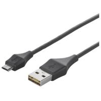 バッファロー(BUFFALO) BSUAMBDU202BKA(ブラック) どっちもUSBコネクター USB2.0ケーブル 0.2m | イーベスト