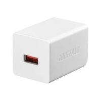 バッファロー(BUFFALO) BSMPA2402P1WH AC-USB 2.4A 自動判別USBx1 ホワイト | イーベスト