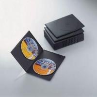 エレコム(ELECOM) CCD-DVDS06BK(ブラック) スリムトールケース 2枚収納 | イーベスト