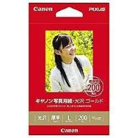 CANON(キヤノン) GL-101L200 写真用紙 光沢 ゴールド L判 200枚 | イーベスト