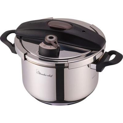 ワンダーシェフ　圧力鍋　5.5リットル 楽天市場】Wonder chef ワンダーシェフ 圧力鍋 デリッシュ 22cm 5.5L