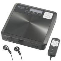 オーム電機(OHM) CDP-560N(ブラック) AudioComm語学学習用ポータブルCDプレーヤー Bluetooth機能付 | イーベスト