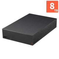 バッファロー(BUFFALO) HD-LE8U3-BB(ブラック) 「みまもり合図 for AV」搭載 HDD 8TB | イーベスト