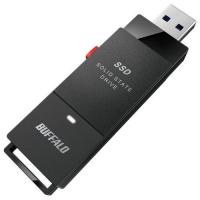 バッファロー(BUFFALO) SSD-SCT1.0U3-BA(ブラック) ケーブルレス ポータブルSSD 1TB | イーベスト