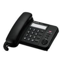 パナソニック(Panasonic) VE-F04-K(ブラック) 電話機 子機なし | イーベスト