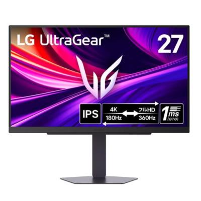 LG UltraGear27型フルHD 180Hz　ゲーミングモニター LG、180Hz駆動のエントリー向け27型/23.7型フルHDゲーミングモニター