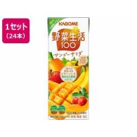 カゴメ 野菜生活100 マンゴーサラダ 200mL 24本[代引不可] | イーベスト
