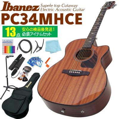 Ibanez アコースティックギター セット 楽天市場】【スタート6点セット】Ibanez アイバニーズ PN29E OPN