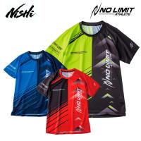 ニシ・スポーツ グラフィックライトTシャツ メンズ レディース 陸上 スポーツウェア 半袖 2811A295 NISHI 2023春夏 | エビスヤスポーツ