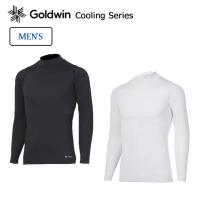 ゴールドウィン クーリングモックネックロングスリーブ メンズ アンダーウェア 涼感機能 Tシャツ 抗菌防臭加工 UVカット スポーツ GC62110 Goldwin C3fit | エビスヤスポーツ