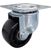 あすつく対応 「直送」 ユーエイ CAL-HG-75GNB プレート式 自在 低床キャスター 強化ナイロン 車輪径７５ｍｍ Ｈタイプ ＣＡＬ−ＨＧ型 取付寸法７１×７１ CA | 電子部品のebuhin