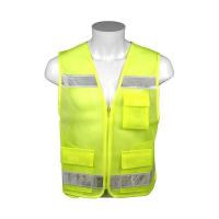 4977292923118 SK11 パトロールベスト SK−PAT−ViY 蛍光イエロー 藤原産業 安全ベスト 反射テープ白 | 電子部品のebuhin