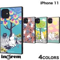 iPhone 11 / XR ケース ingrem iPhone 11 / XR ムーミン 耐衝撃ハイブリッドケース KAKU イングレム ネコポス送料無料 | キットカットヤフー店