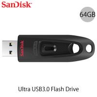 SanDisk サンディスク 64GB Ultra USB3.0 Flash Drive 海外パッケージ ブラック SDCZ48-064G ネコポス可 | キットカットヤフー店