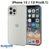 iPhone 12 / 12 Pro ケース エレコム ELECOM iPhone 12 / 12 Pro ソフトケース 極み クリア PM-A20BUCTCR ネコポス可 | キットカットヤフー店