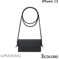 GRAMAS COLORS iPhone 13 / 13 Pro "Strap" Bag type PU Leather Case グラマス ネコポス不可 | キットカットヤフー店