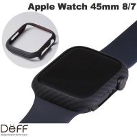 Deff ディーフ Apple Watch 45mm Series 9 / 8 / 7 Ultra Slim &amp; Light Case DURO ケブラーケース マットブラック DCS-AW7D45KVBK ネコポス送料無料 | キットカットヤフー店
