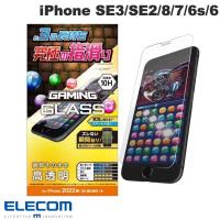 エレコム ELECOM iPhone SE 第3世代 / SE 第2世代 / 8 / 7 / 6s / 6 ガラスフィルム ゲーミング 光沢 0.33mm PM-A22SFLGGE ネコポス可 | キットカットヤフー店