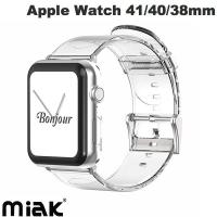 miak ミアック Apple Watch 41 / 40 / 38mm CLEAR BAND クリアバンド STRTA-W3840T ネコポス送料無料 | キットカットヤフー店