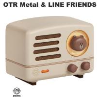 MUZEN ミューゼン OTR Metal &amp; LINE FRIENDS Bluetooth 5.0 ワイヤレス FMラジオ スピーカー MW-2AI LINE ネコポス不可 | キットカットヤフー店
