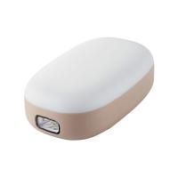 エレコム ELECOM 乾電池式懐中電灯 枕元ライト 防災 スマホ充電 USB-Ax1 単3電池4本付属 500mA ベージュ DE-KD04BE | キットカットヤフー店