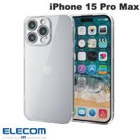 エレコム ELECOM iPhone 15 Pro Max ハイブリッドケース 極限 クリア PM-A23DHVCKKCR ネコポス可 | キットカットヤフー店