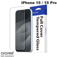araree アラリー iPhone 15 / 15 Pro core 液晶保護ガラスフィルム クリア AR25420i15 ネコポス可 | キットカットヤフー店